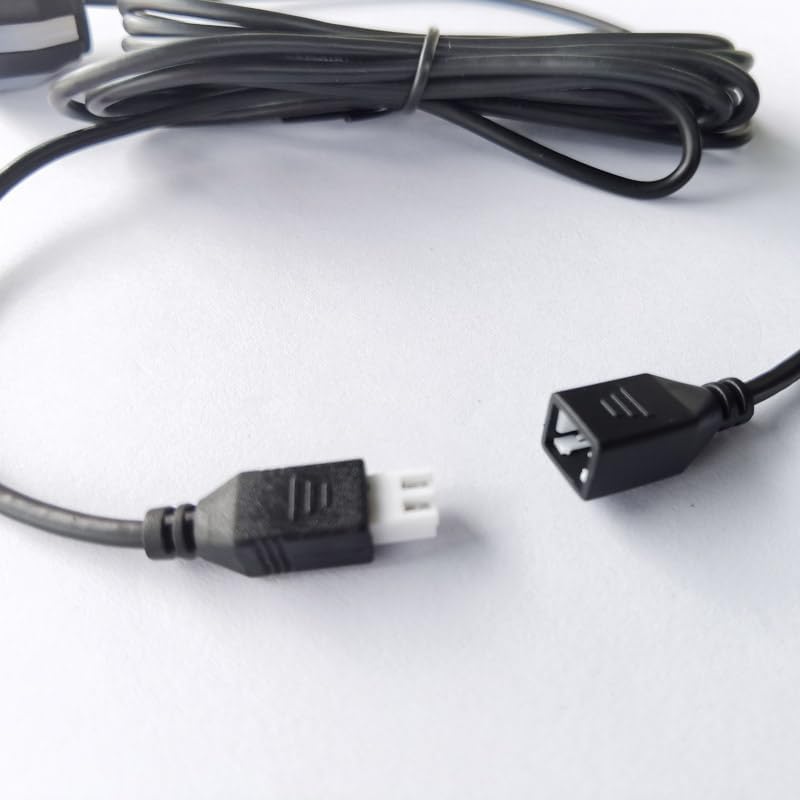 ELSNU 2 Pcs Parking Sensors Extension Cord Parktronic Backup Radar 2 Pin Cable Line Kit for Car Auto Vehicle - Image 5